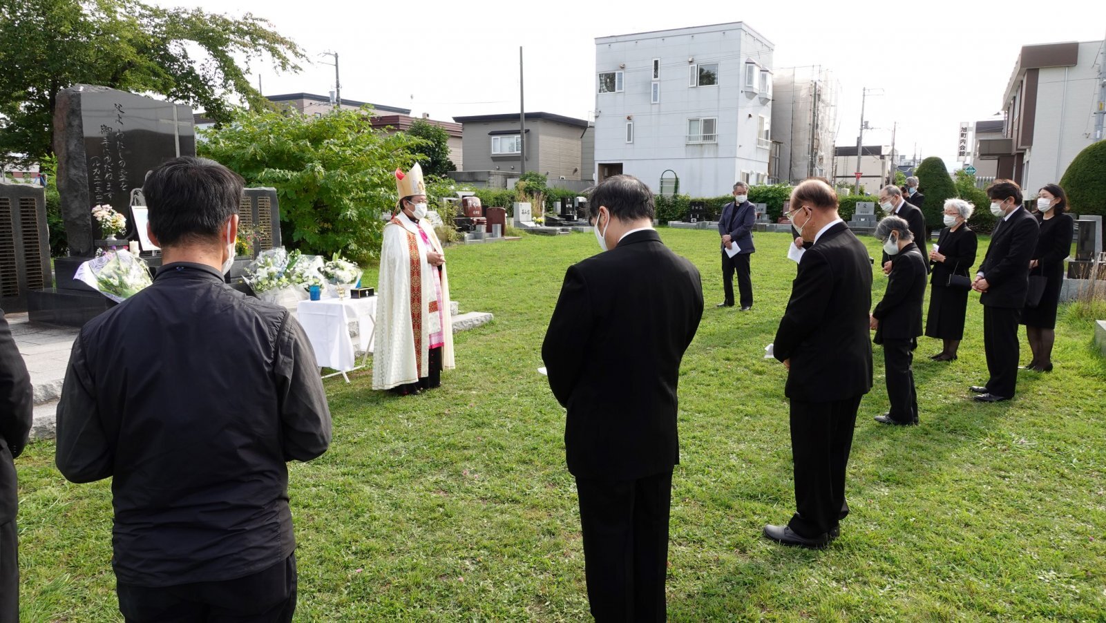 永遠の安息を祈り ペトロ地主敏夫司教納骨式